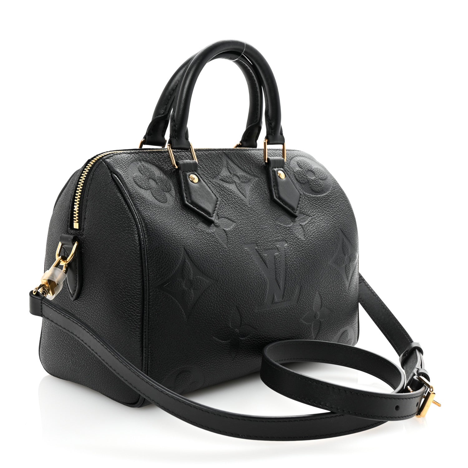 Empreinte Monogram Giant Speedy Bandouliere 25 Black