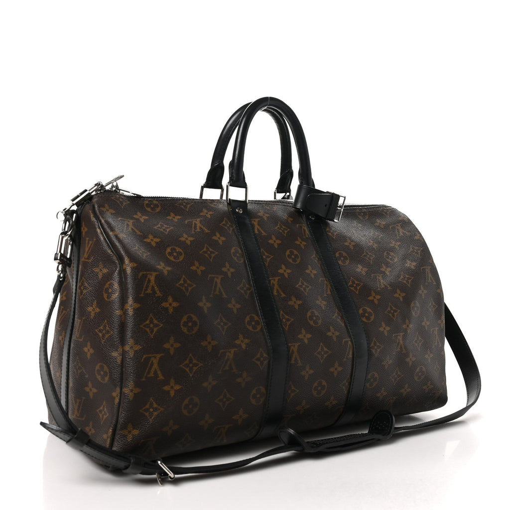 Monogram Macassar Keepall Bandouliere 45