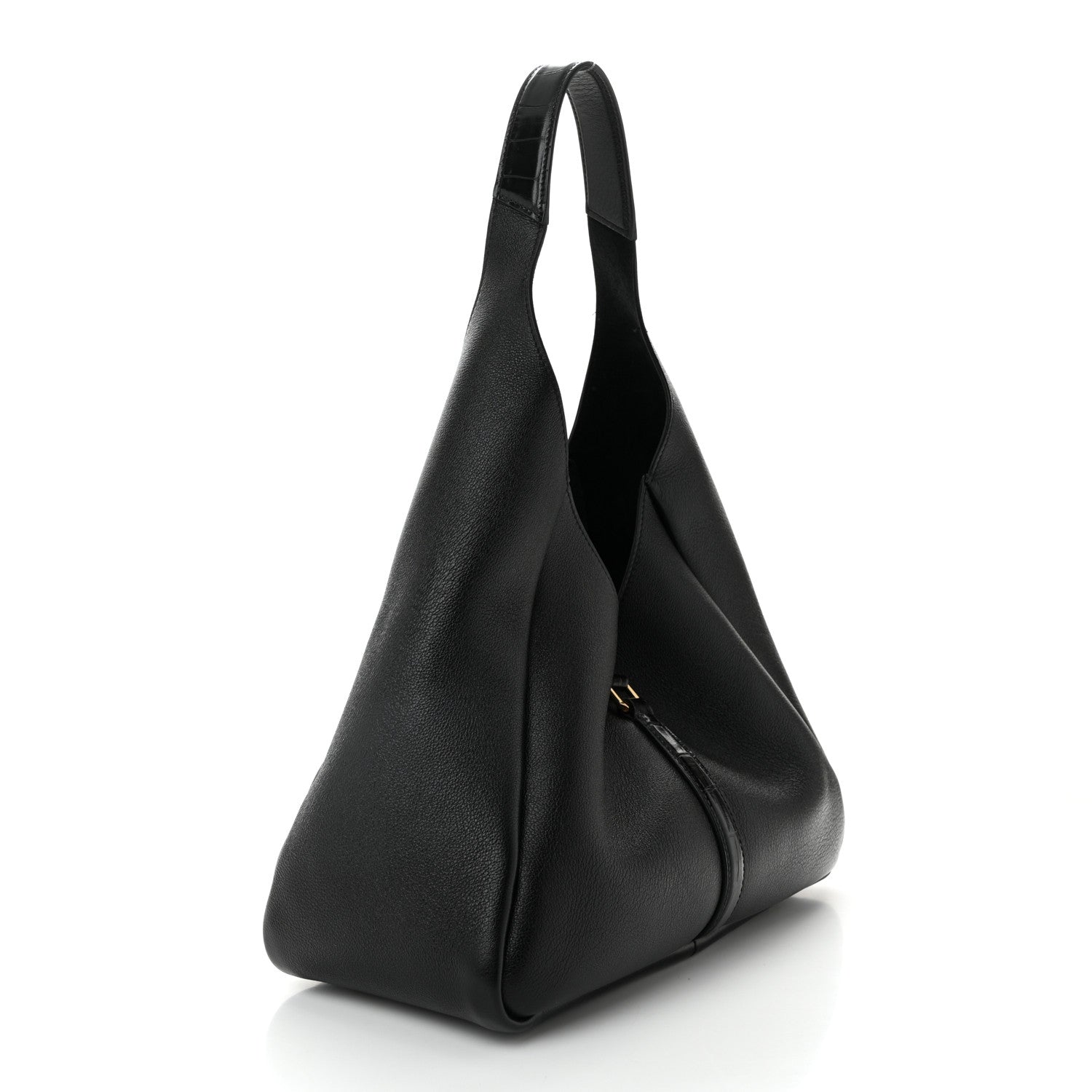 Calfskin Medium G-Lock Hobo Black