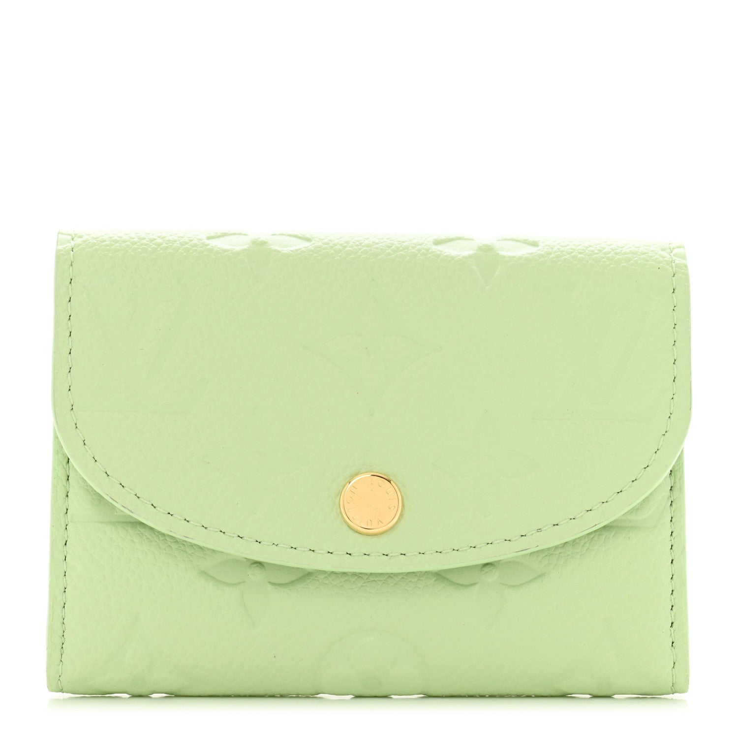X TM Empreinte Monogram Rosalie Coin Purse Green Tea