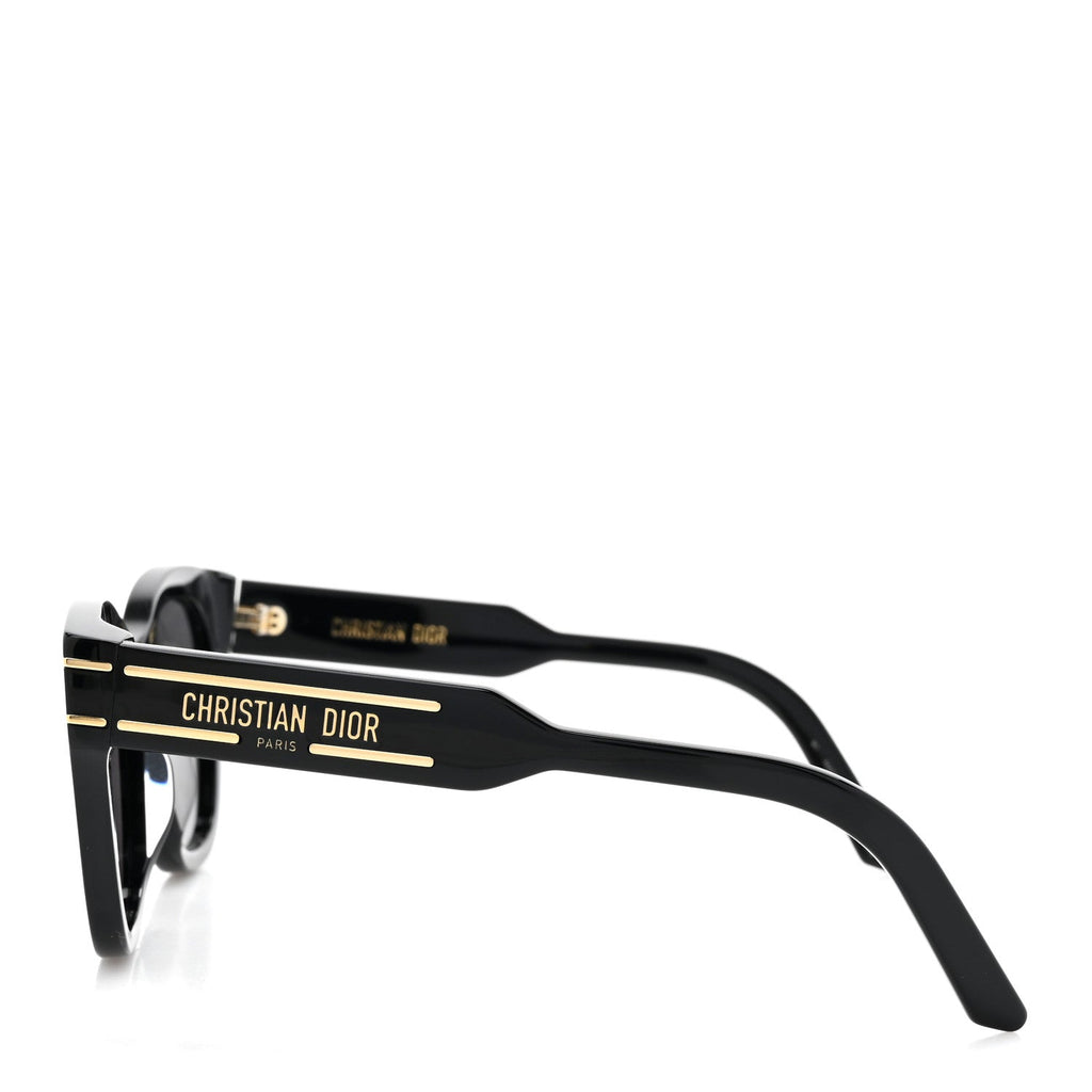 Diorsignature B4I Square Sunglasses Black