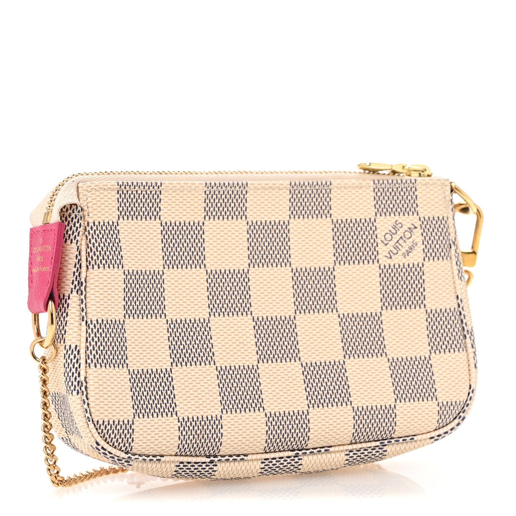 Damier Azur 2015 Christmas Animation Mini Pochette Accessories