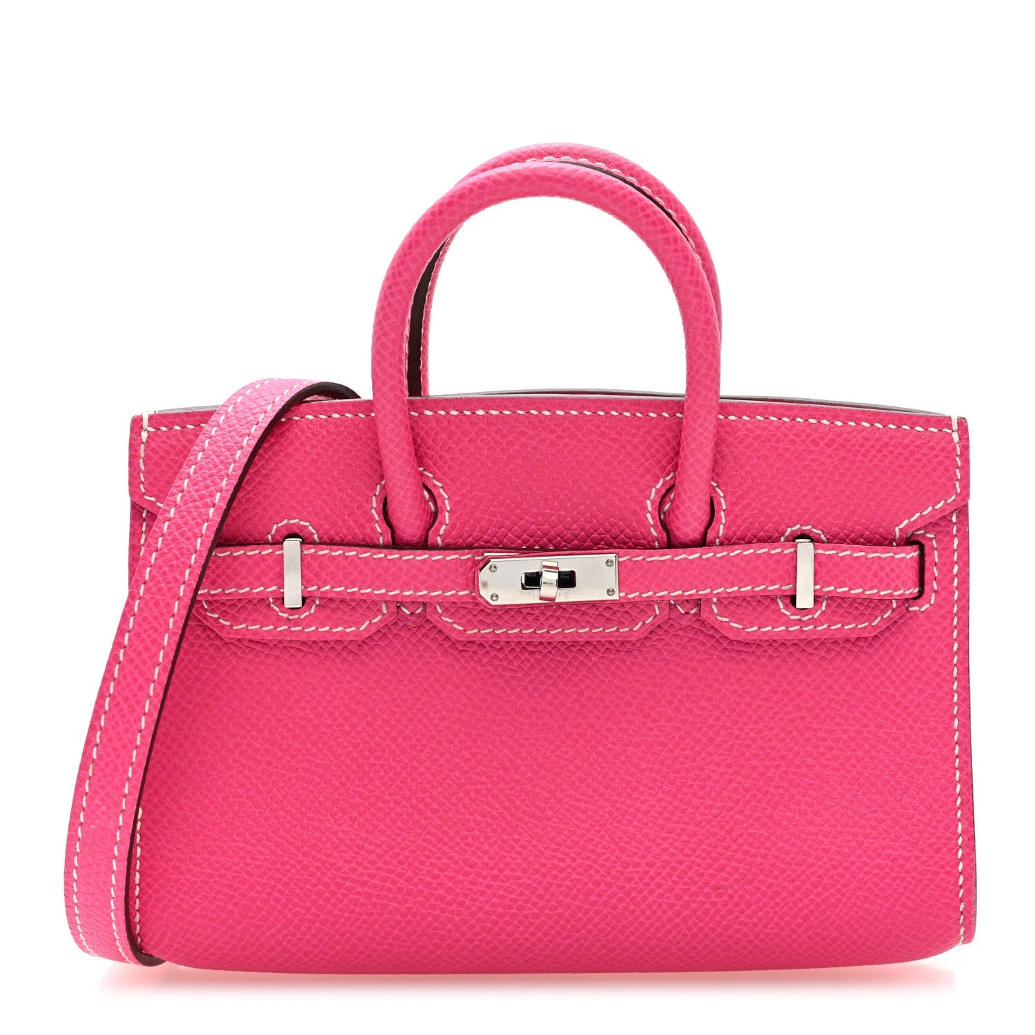 Epsom Micro Birkin 15 Rose Tyrien