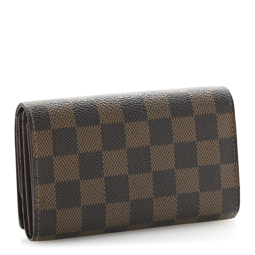 Damier Ebene Porte-Monnaie Billets Tresor Wallet