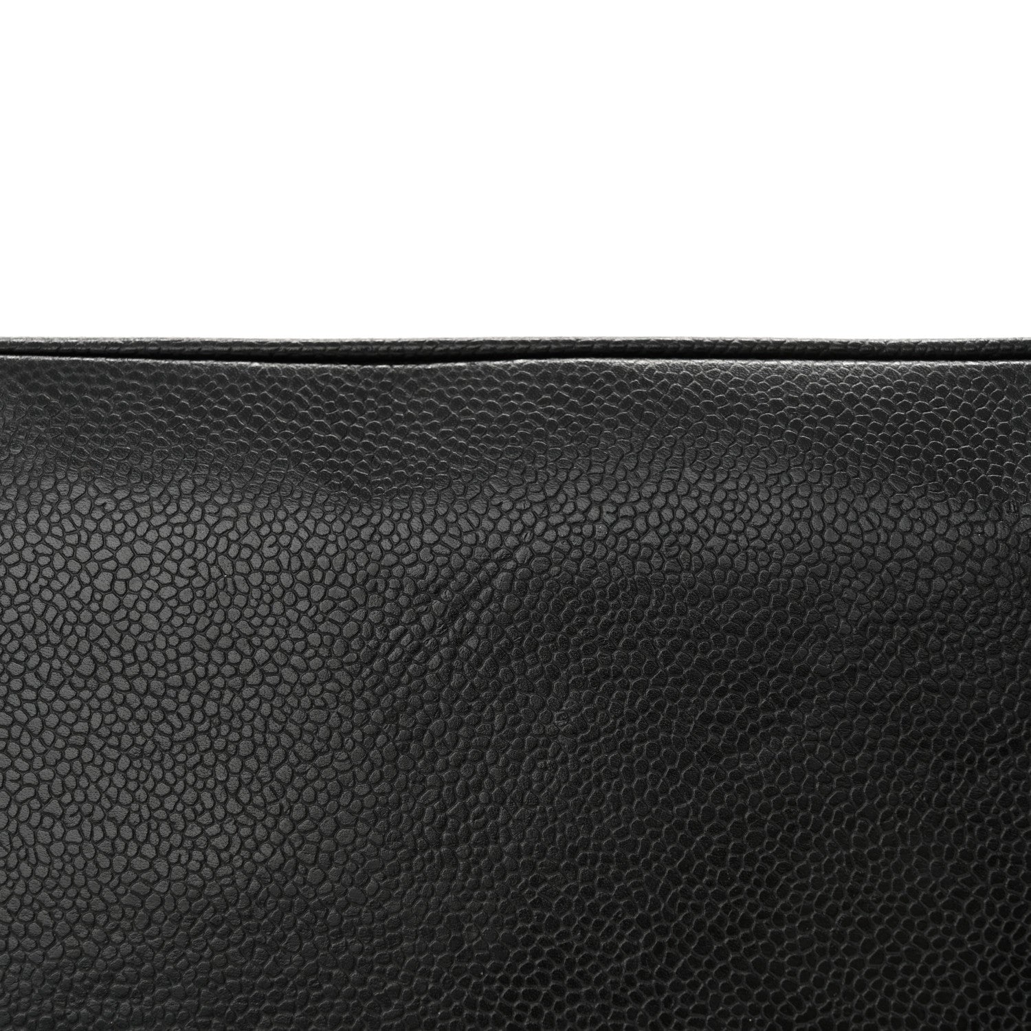 Caviar Quilted Medallion Tote Black
