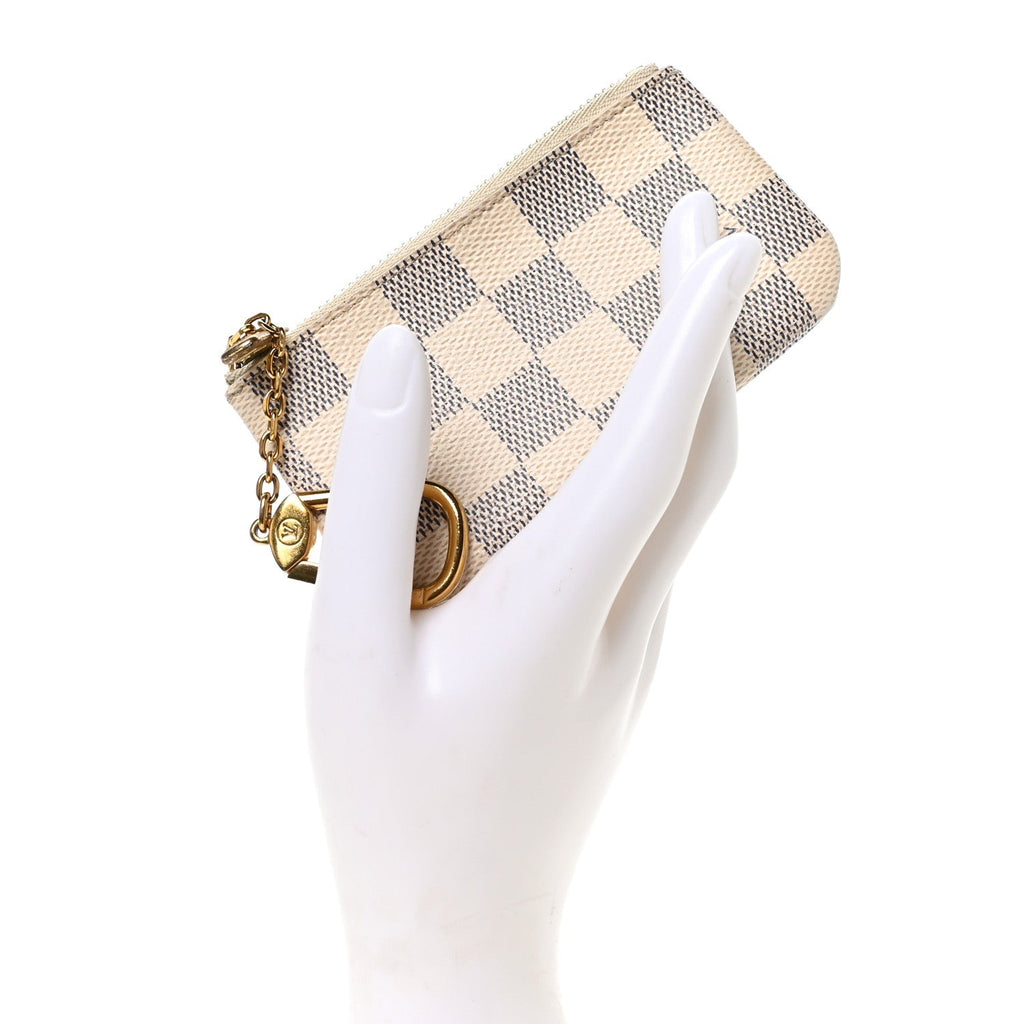 Damier Azur Key Pouch