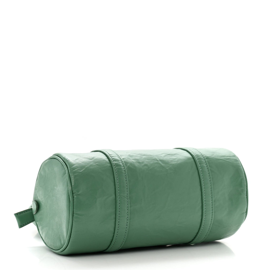 Nappa Antique Re-Edition 2002 Barrel Shoulder Bag Salvia