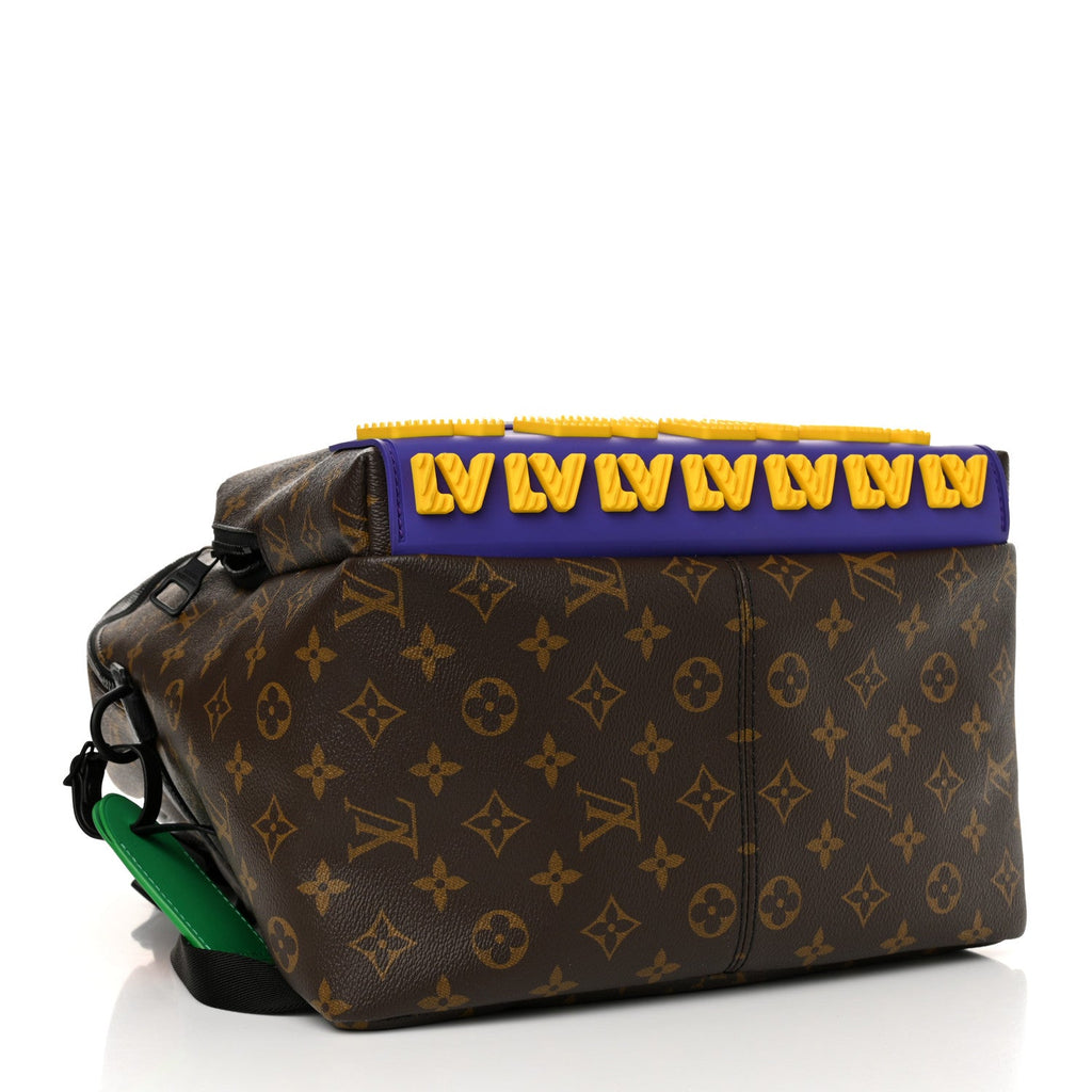 Monogram LV Rubber Discovery Backpack Multicolor