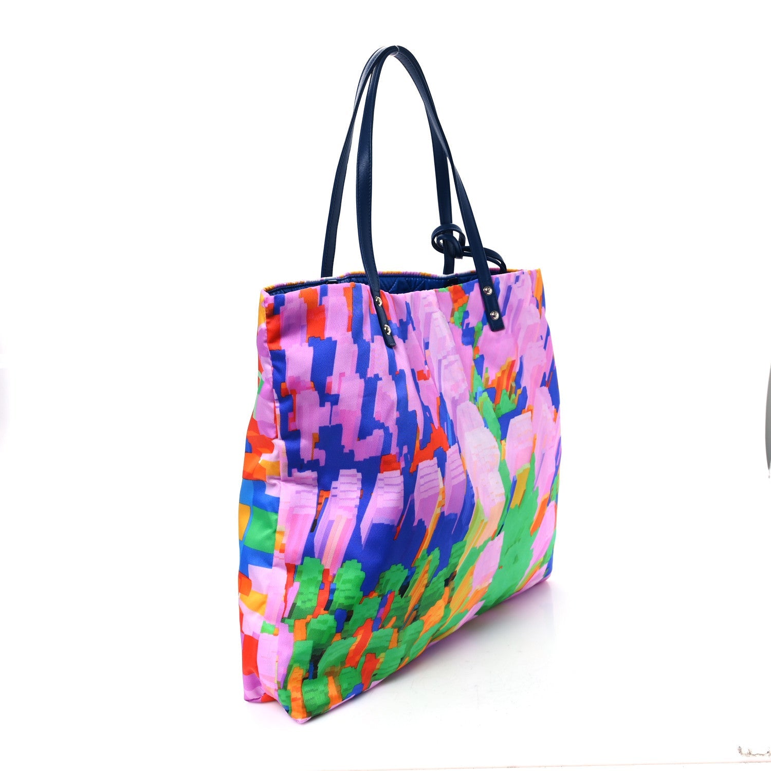 Nylon Printed CC Tote Multicolor