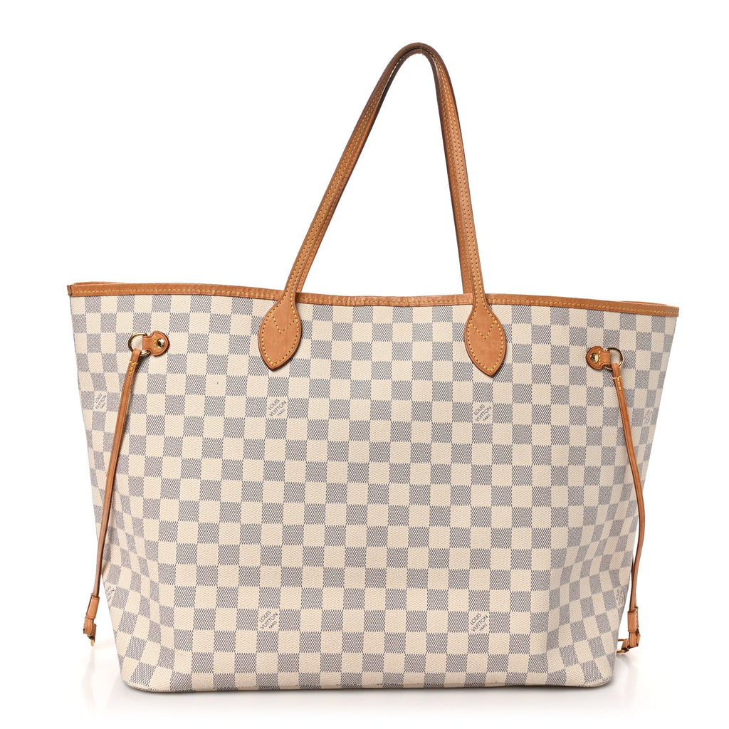 Damier Azur Neo Neverfull GM Rose Ballerine