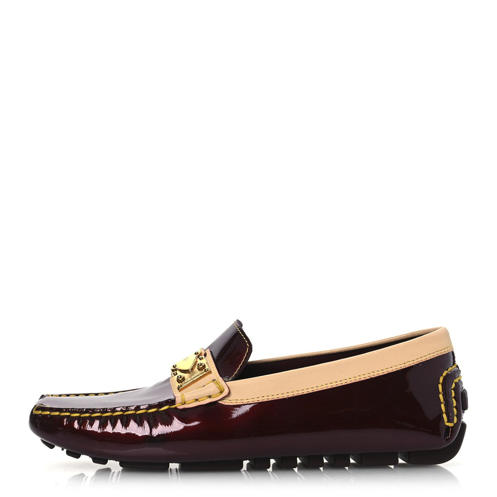 Vernis Zen Driving Loafers 36 Amarante