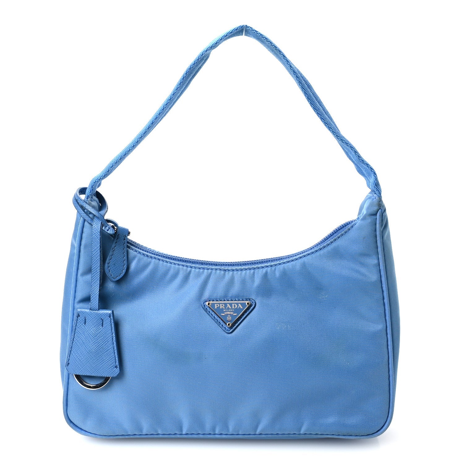 Re-Nylon Saffiano Mini Re-Edition 2000 Bag Pervinca