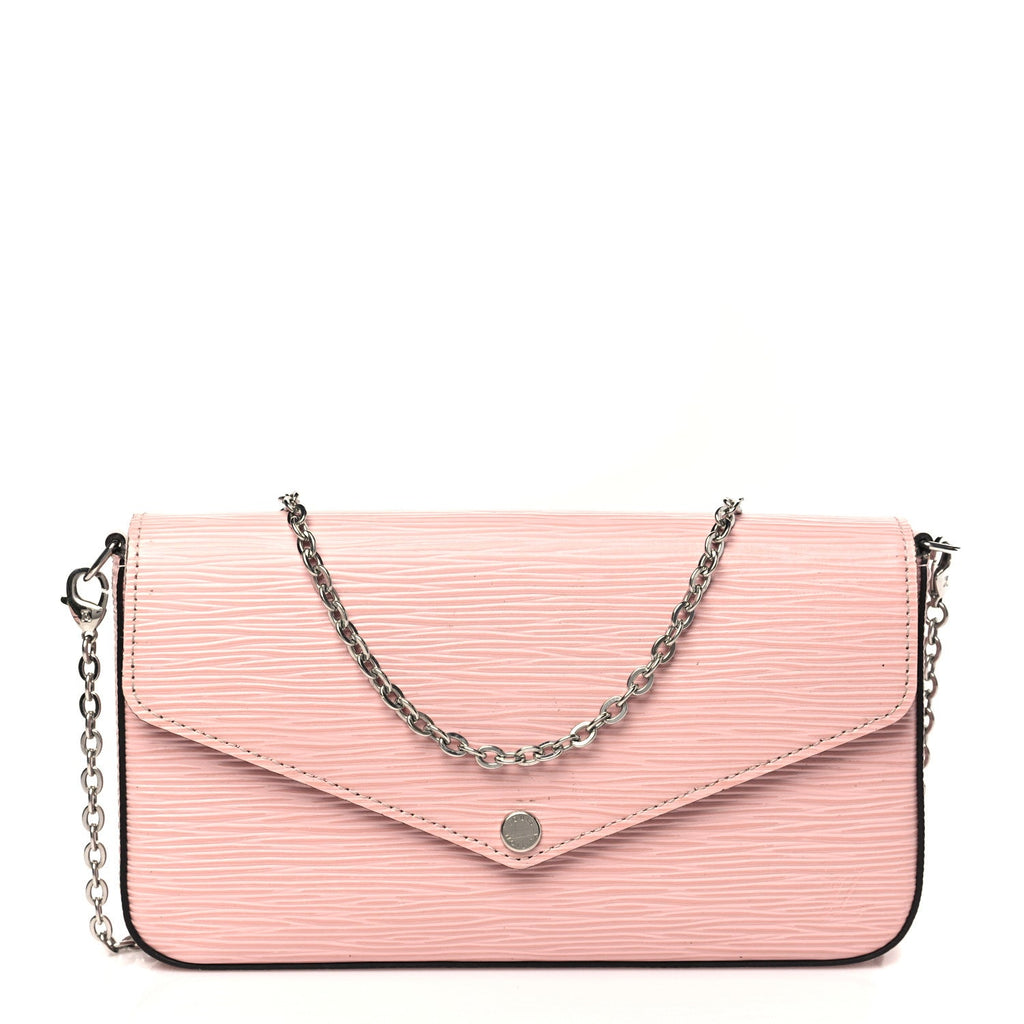 Epi Pochette Felicie Rose Ballerine