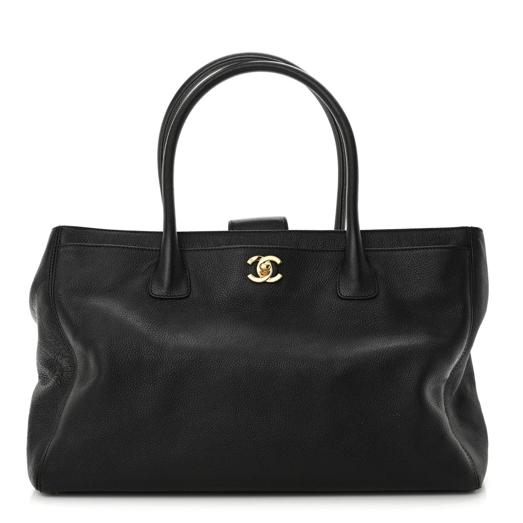 Caviar Cerf Executive Shopper Tote Black