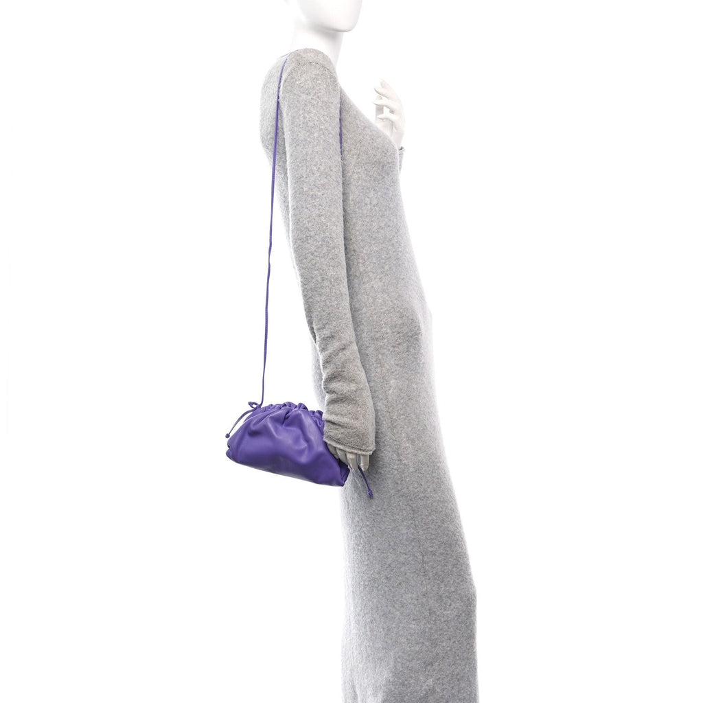 Butter Calfskin The Mini Pouch Purple
