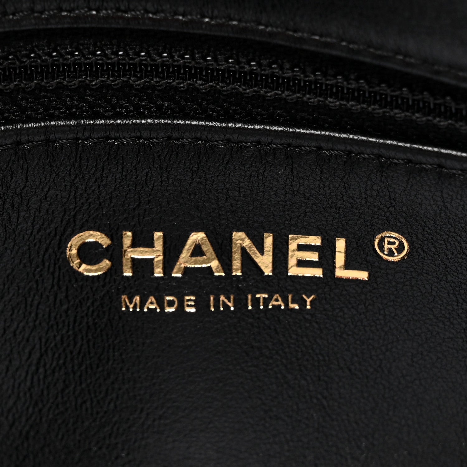 Lambskin Quilted On And On Small Chain Flap Black
