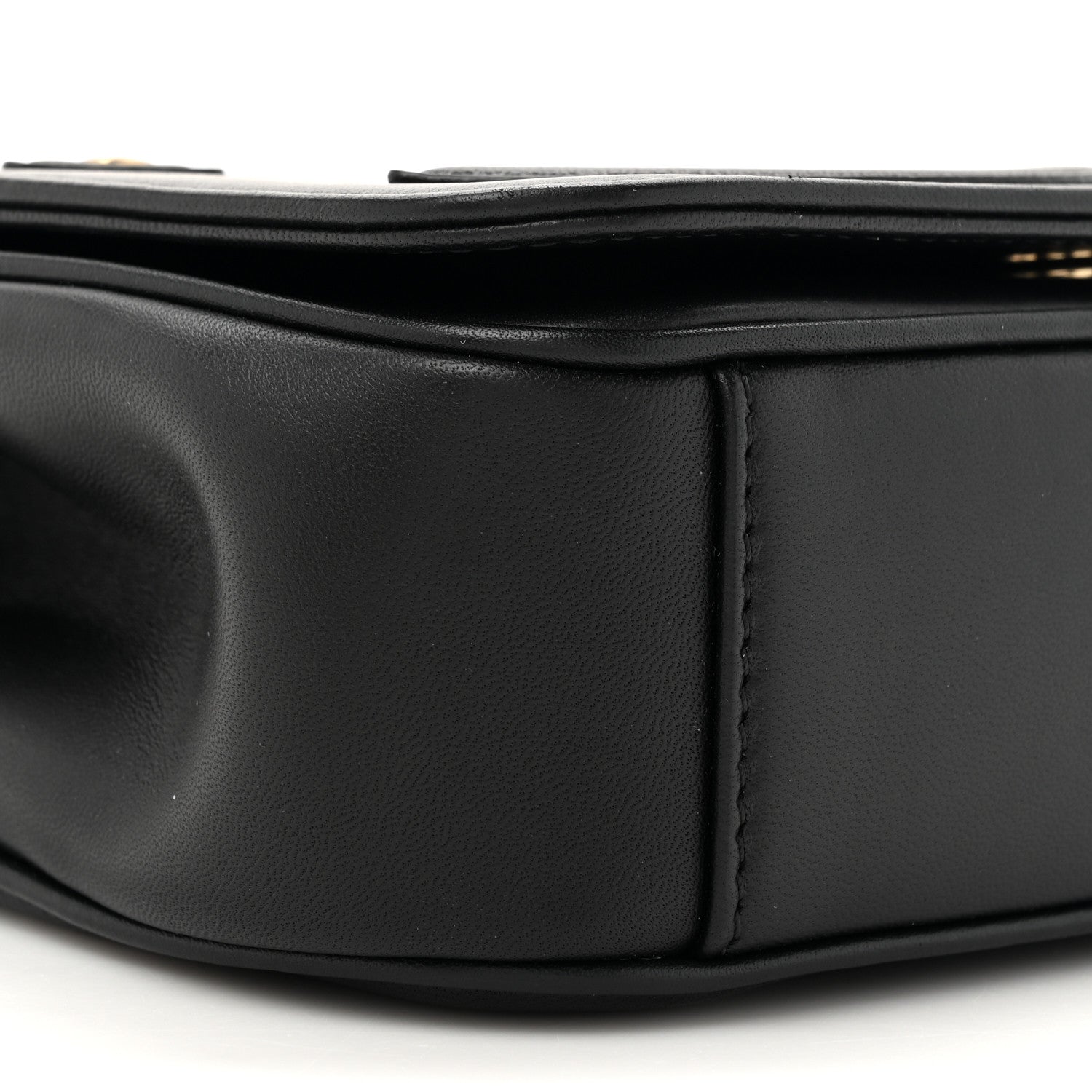 Lambskin CC Mania Flap Bag Black