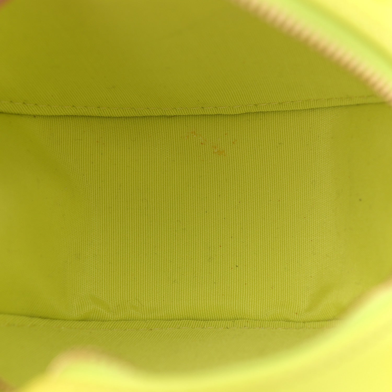 Lambskin Quilted Chanel 19 Round Clutch With Chain Yellow
