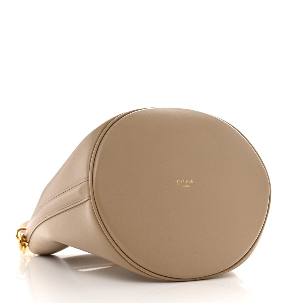 Smooth Calfskin Teen Bucket 16 Light Taupe
