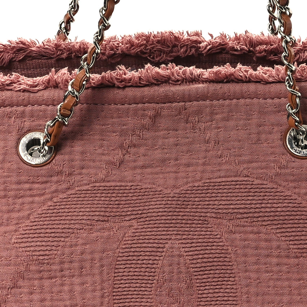 Canvas Small Double Face Shopping Tote Pink