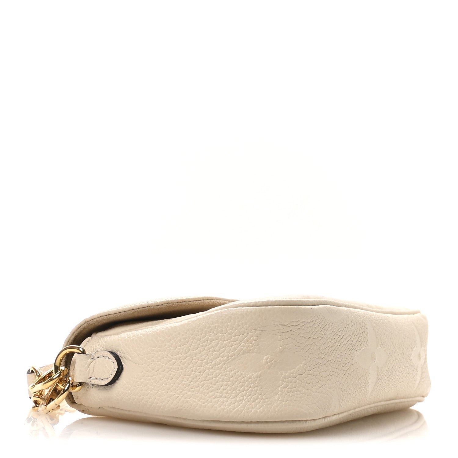 Empreinte Monogram Giant Ivy Wallet On Chain Cream