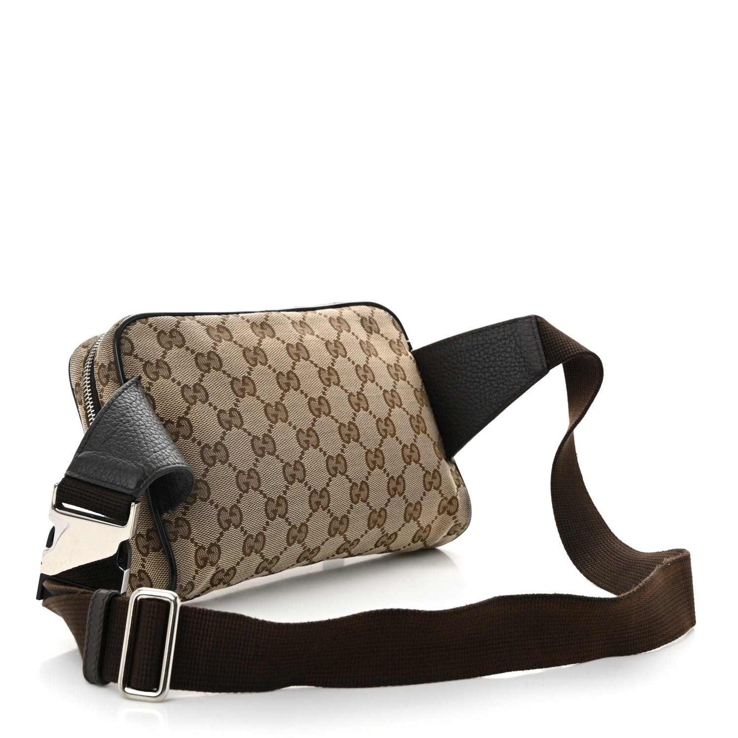 Monogram Belt Bag Dark Brown