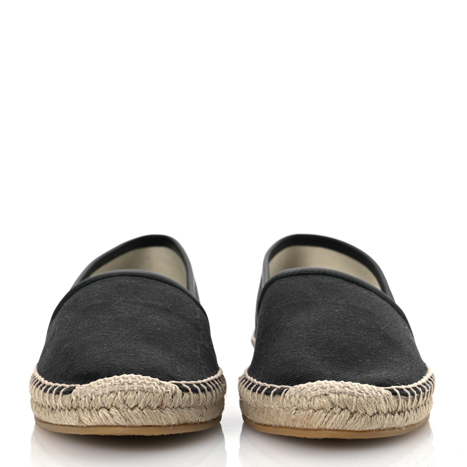 Monogram Espadrilles 37.5 Blue Black