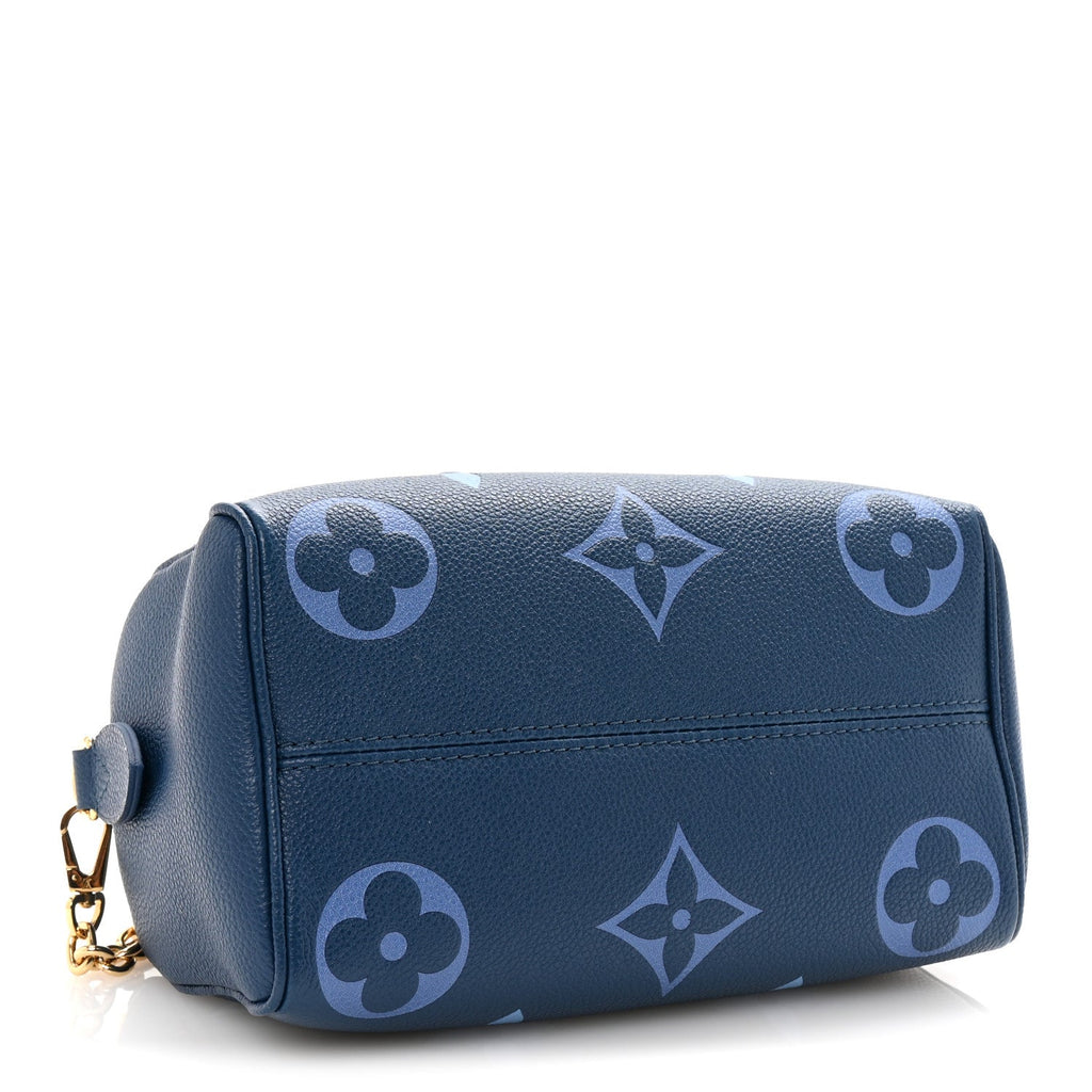 Empreinte Monogram Giant Speedy Bandouliere 20 Degrade Blue