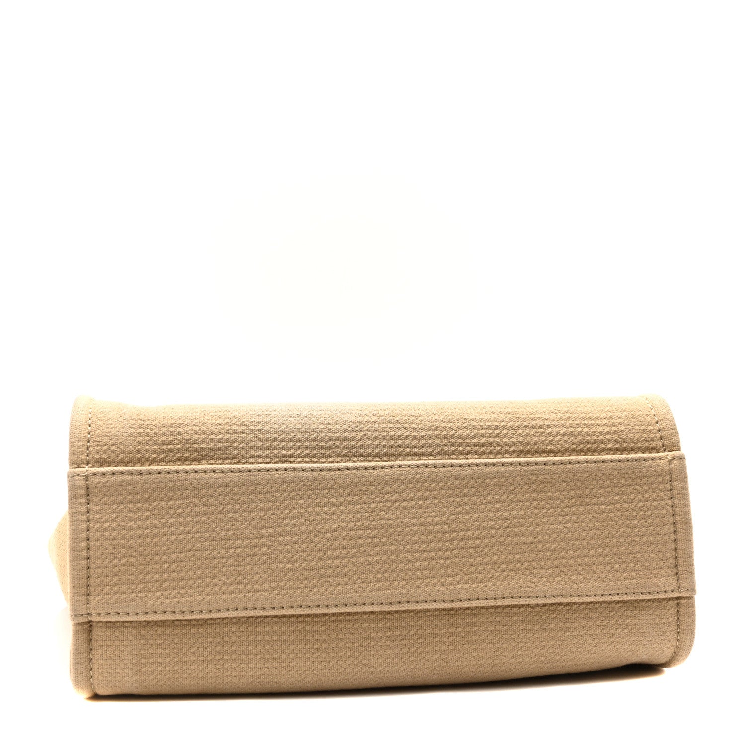 Mixed Fibers Small Deauville Tote Beige