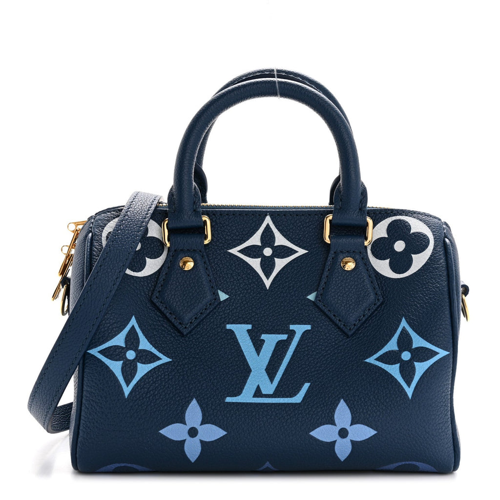 Empreinte Monogram Giant Speedy Bandouliere 20 Degrade Blue