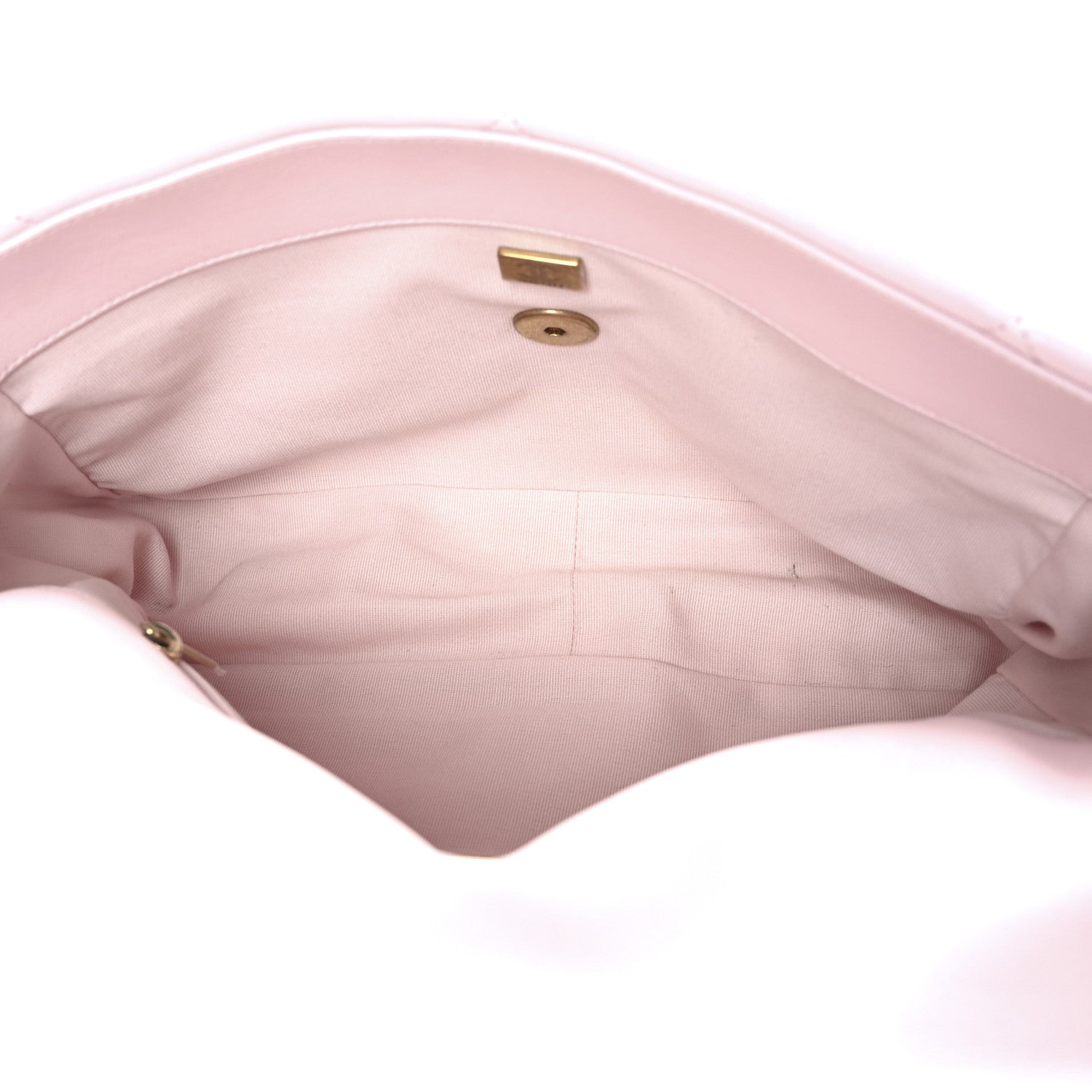 Lambskin Quilted Large Chanel 19 Flap Light Pink