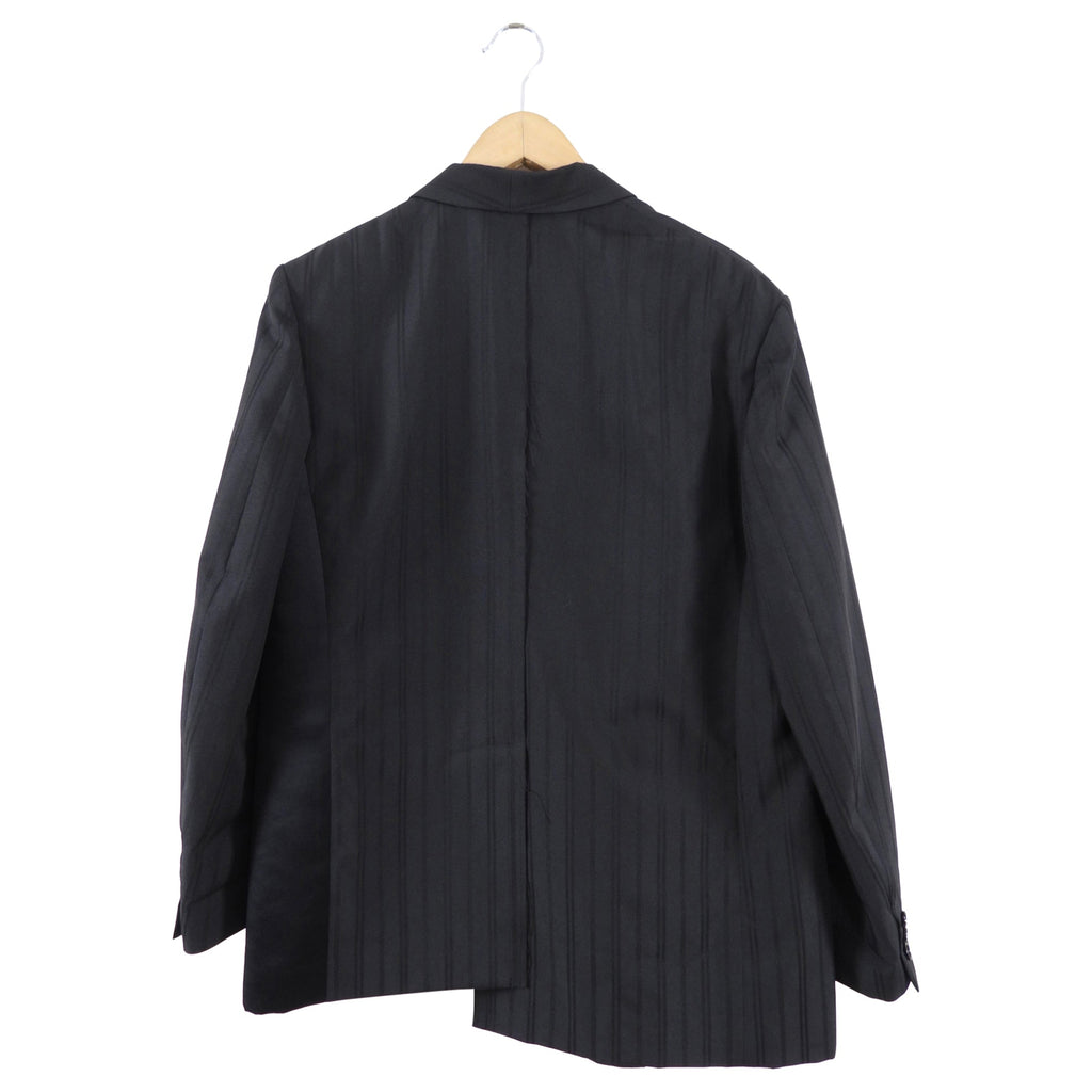 Comme des Garcons Black Split Tuxedo Oversized Blazer - S/M