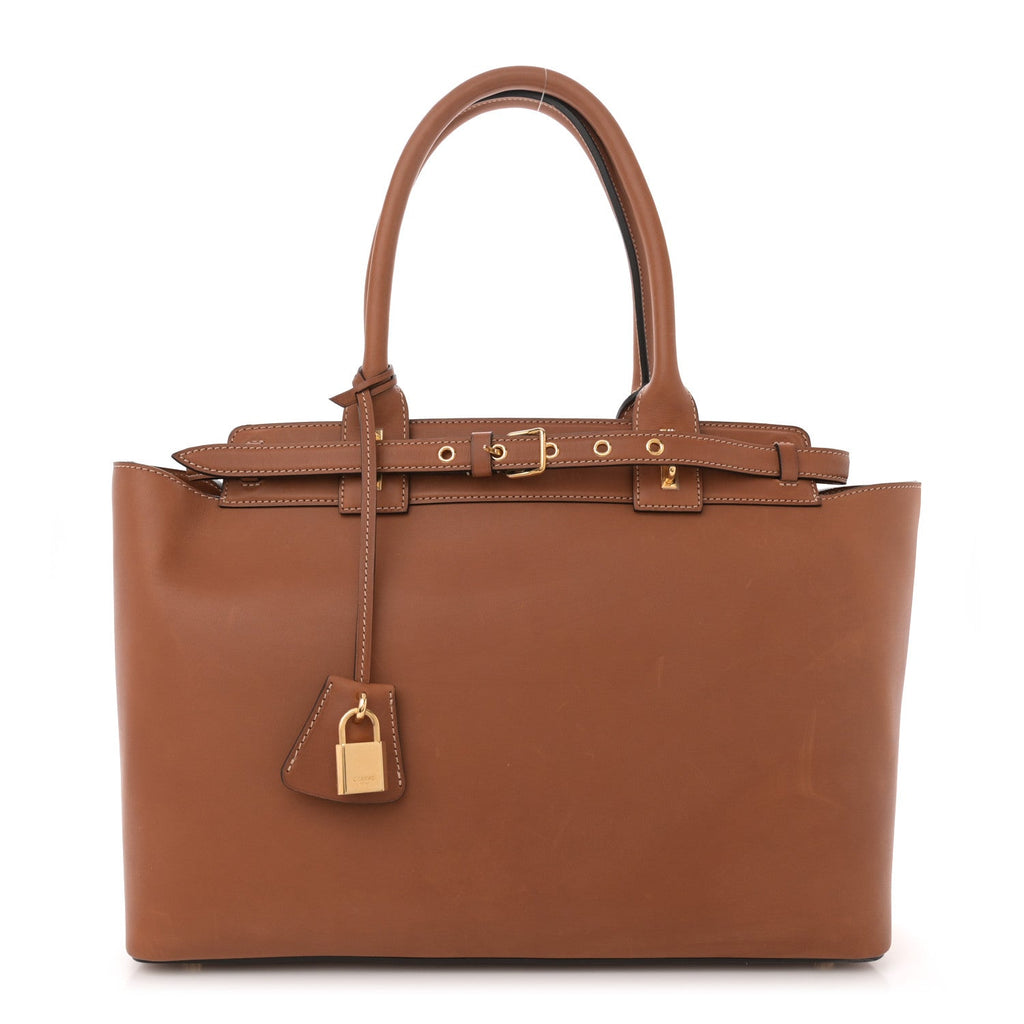Supple Calfskin Medium Conti Tan