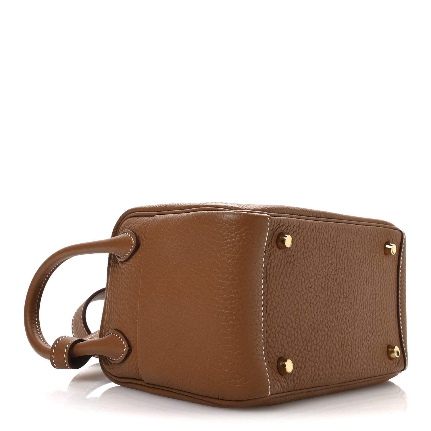 Taurillon Clemence Mini Lindy 20 Gold