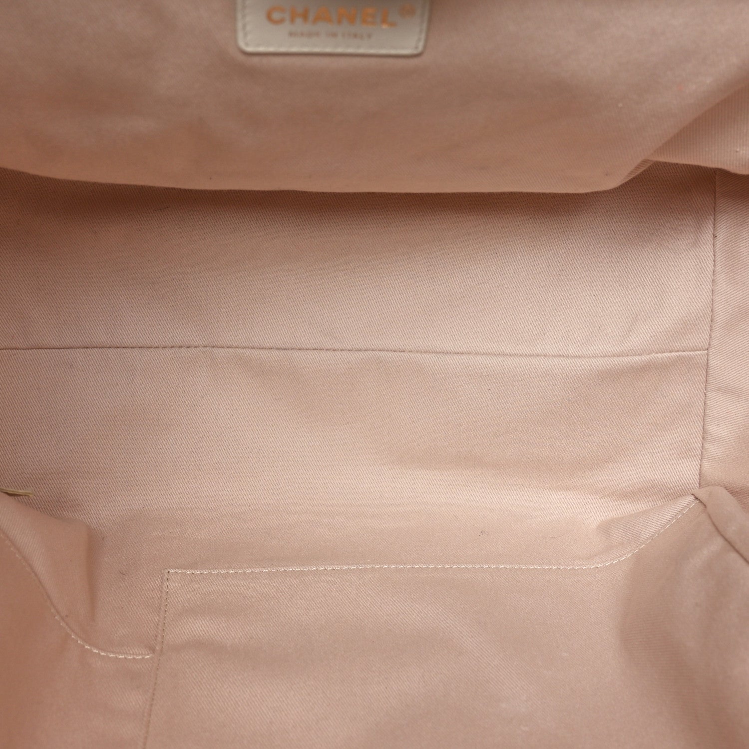 Canvas Medium Deauville Tote Light Beige