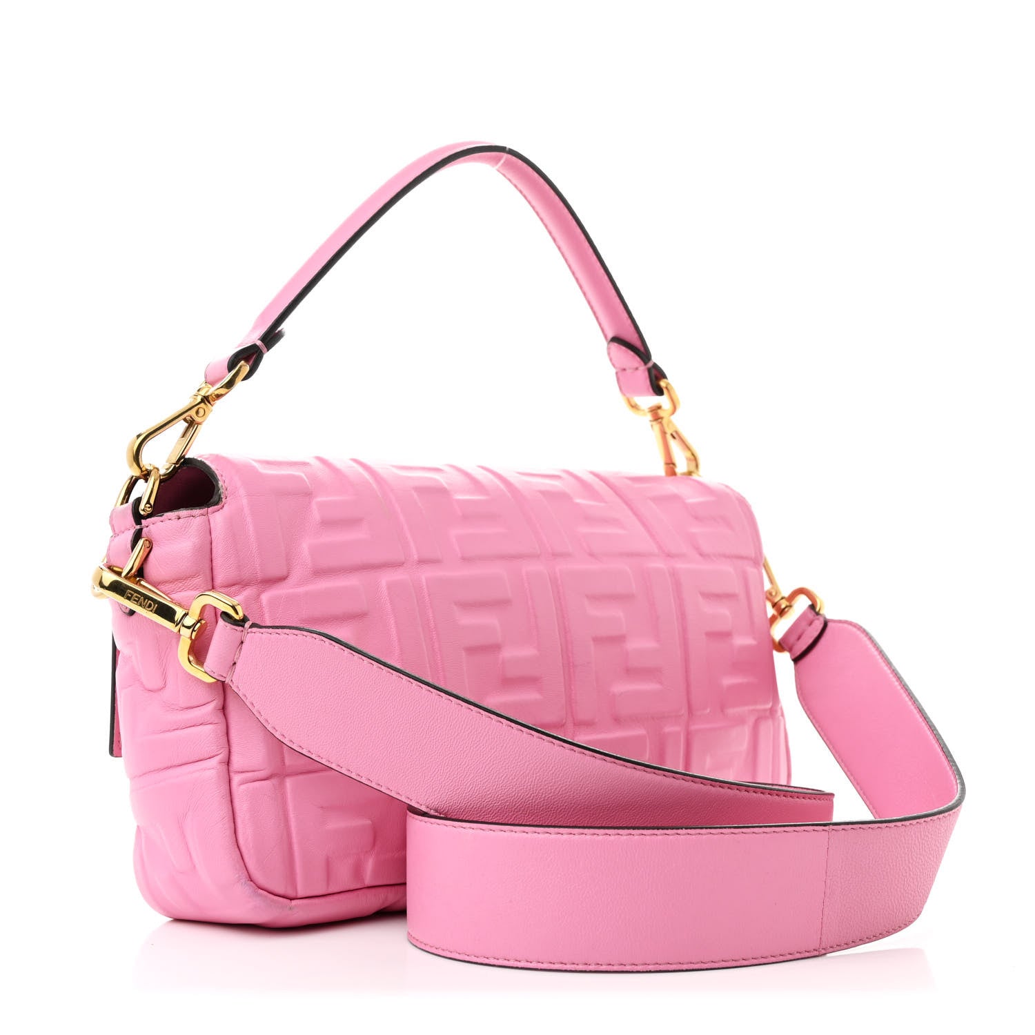 Nappa FF 1974 Embossed Baguette Lollypop