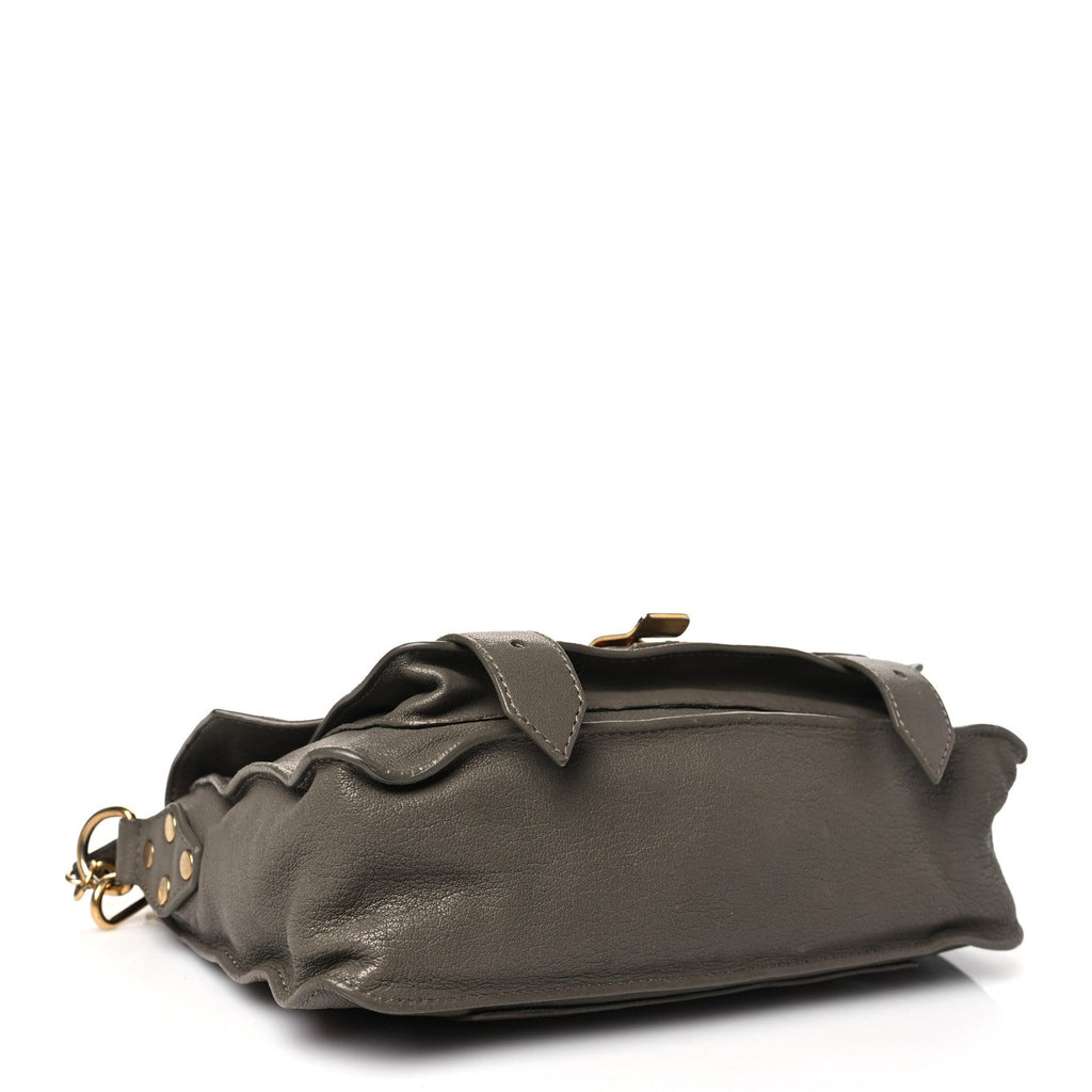 Lambskin Tiny PS1 Satchel Smoke