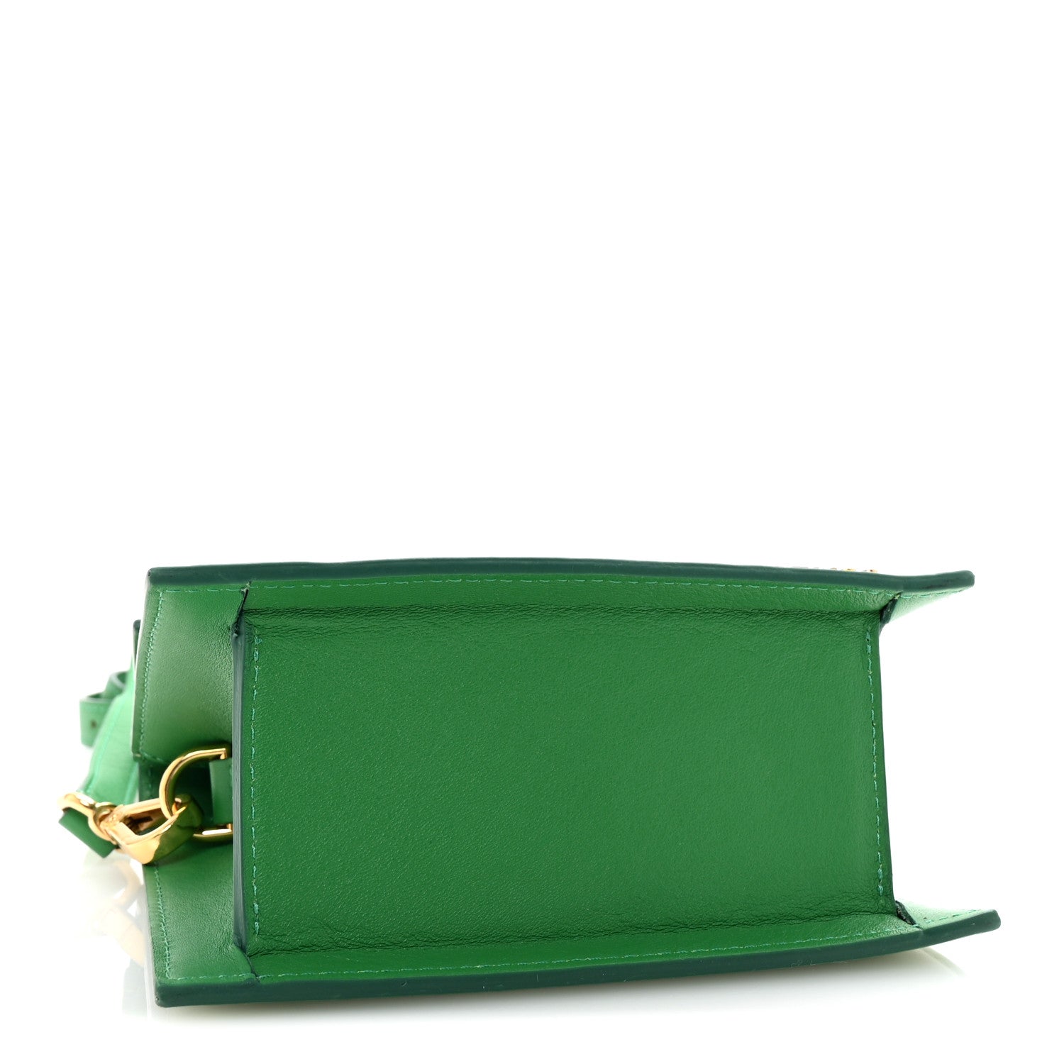 Smooth Calfskin Le Chiquito Moyen Green
