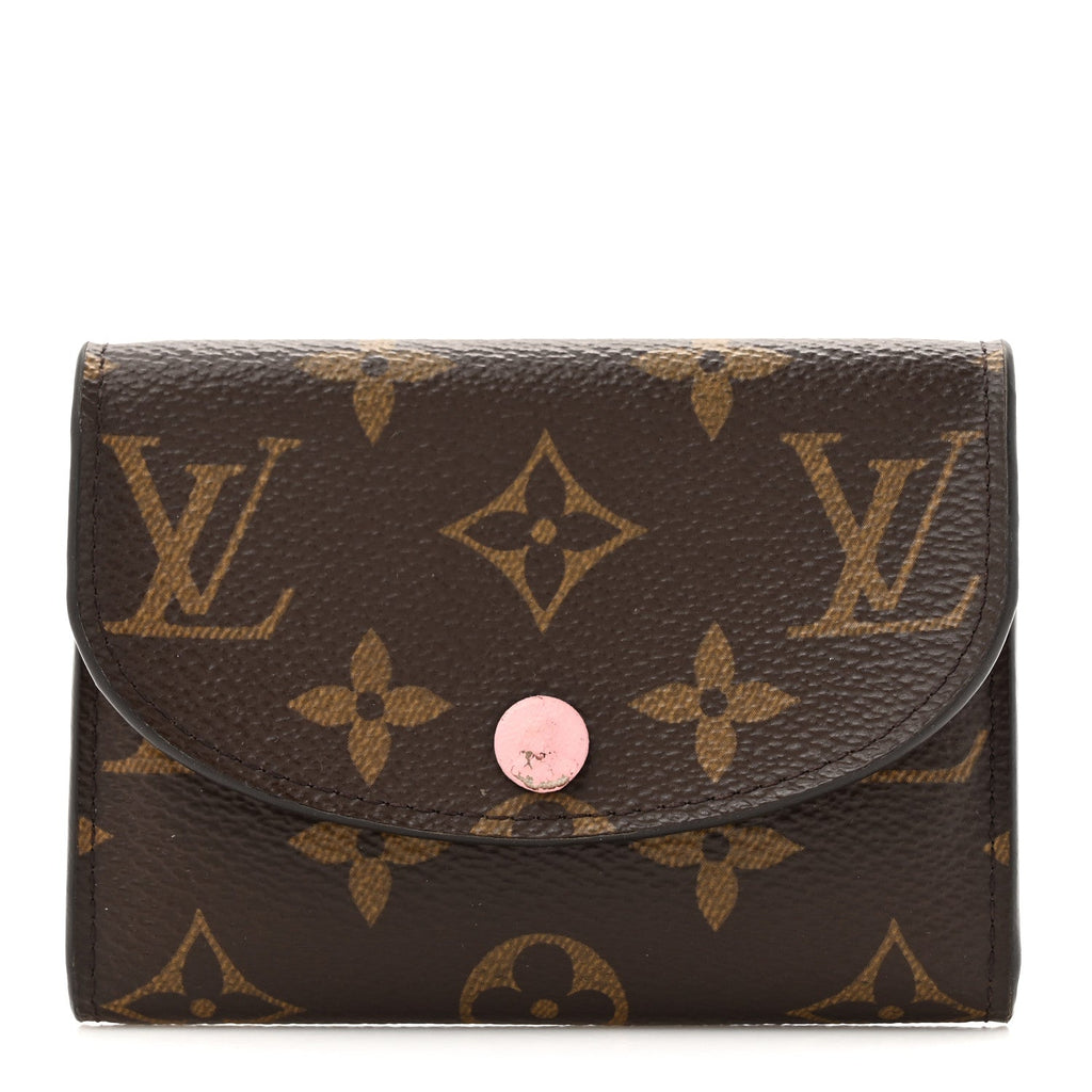 Monogram Rosalie Coin Purse Rose Ballerine