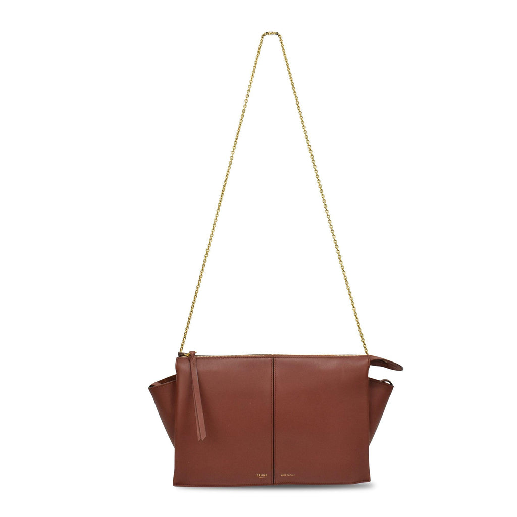 Celine Tri-Fold Clutch on Chain