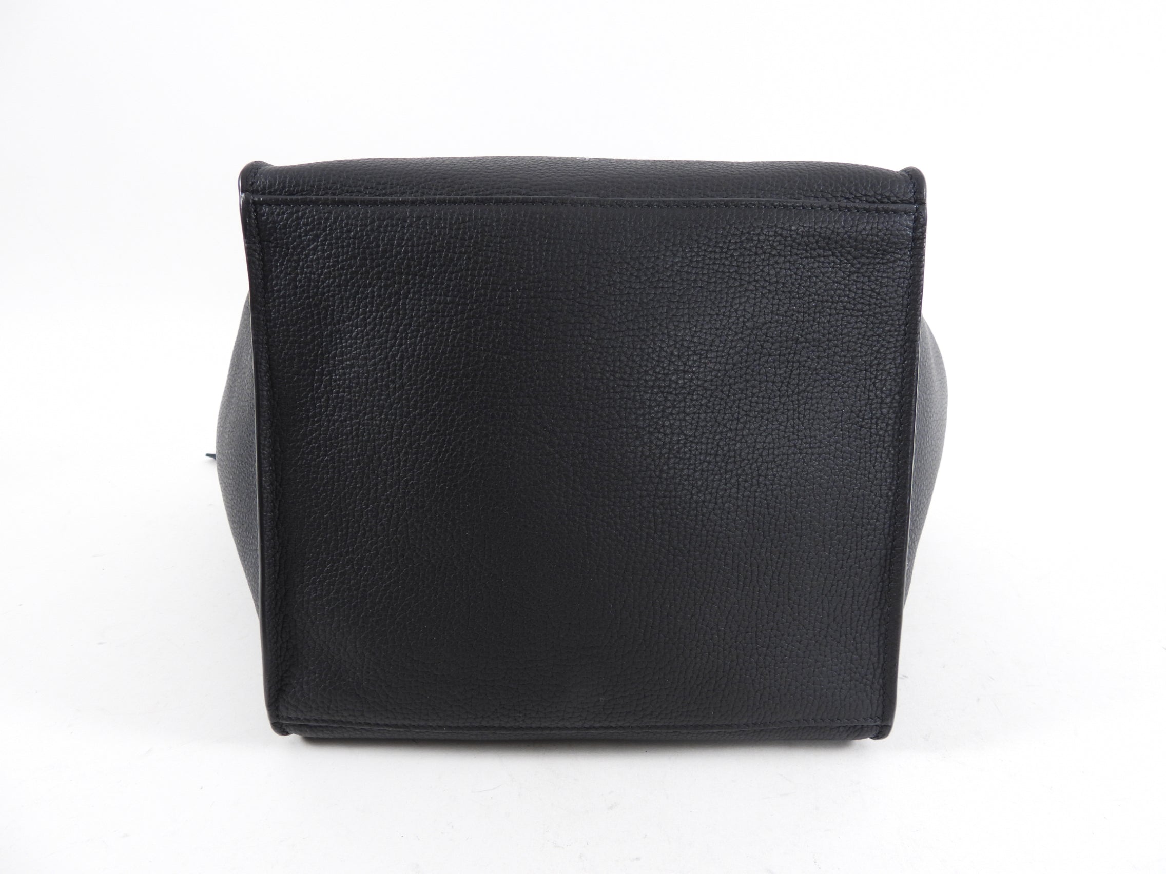 Celine Black Leather Small Big Bag Tote Bag