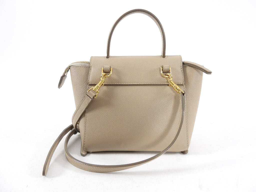 Celine Beige Pico Belt Bag Crossbody Bag
