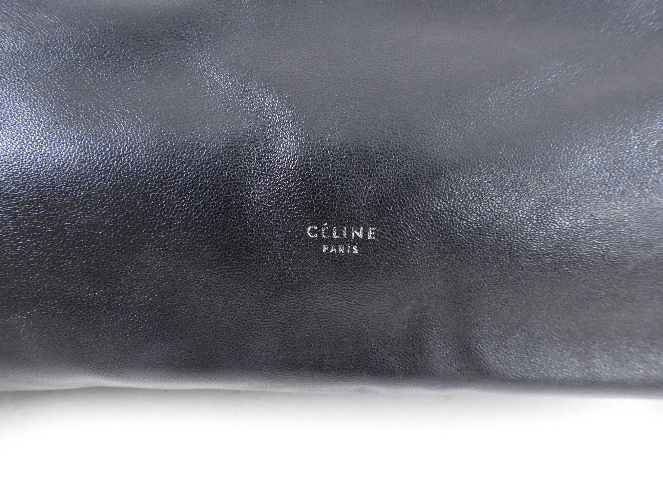 Celine Black Cartable Large Pillow Bag