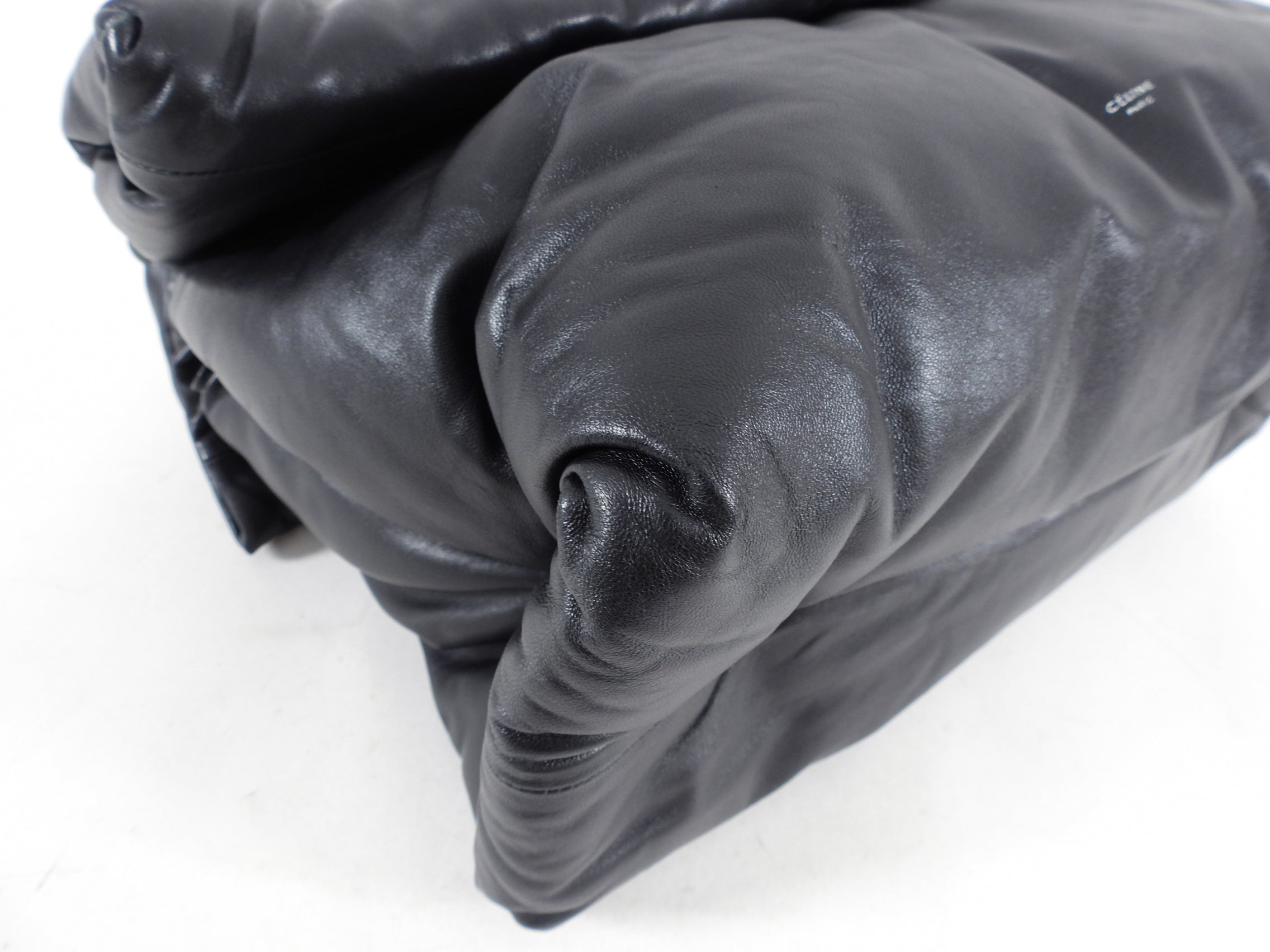 Celine Black Cartable Large Pillow Bag