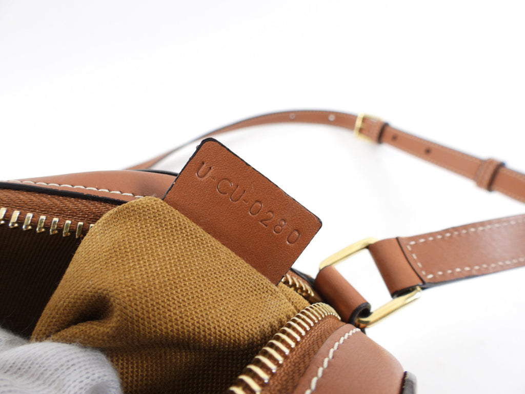 Celine Triomphe Small Coated Canvas Logo Crossbody Bag