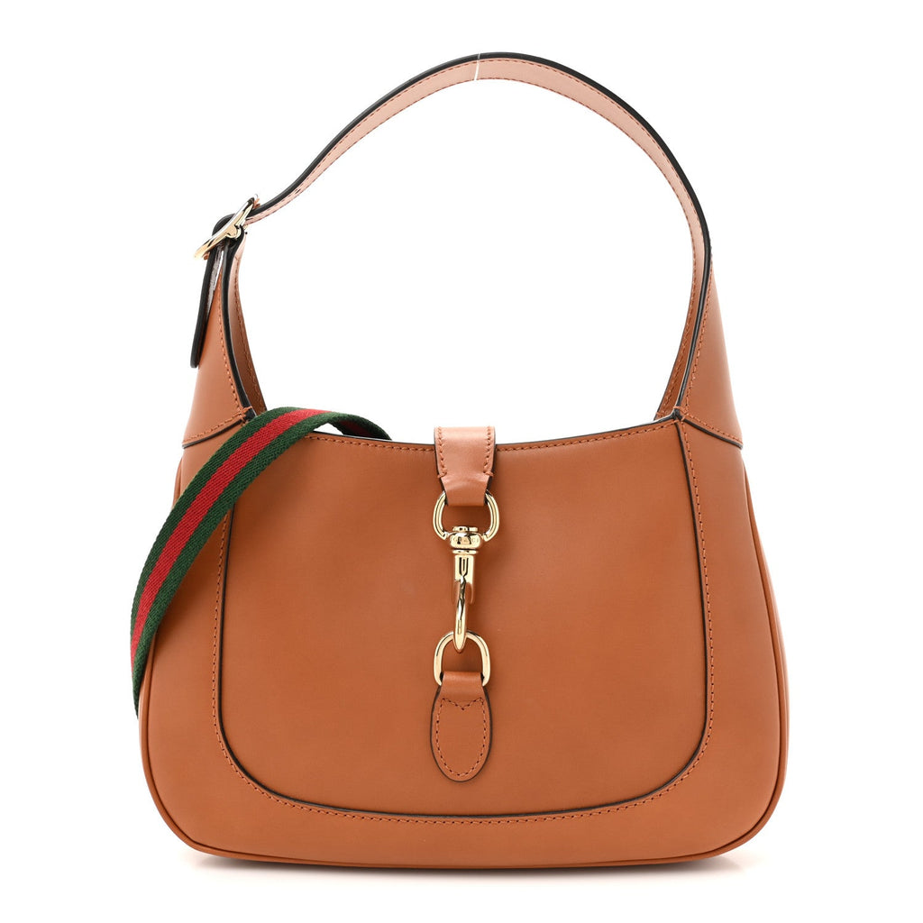 Tritone Calfskin Small Jackie 1961 Hobo Harness Brown