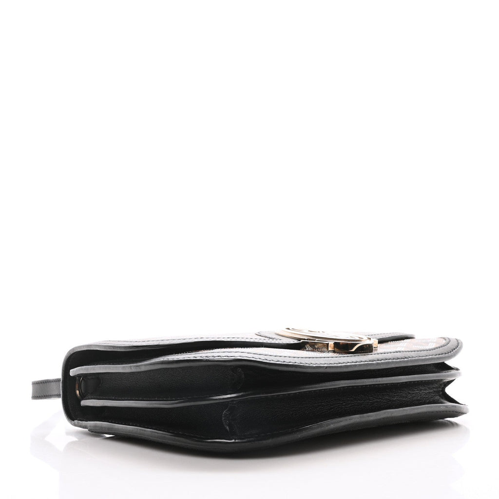 Goyardine 233 Shoulder Bag Black