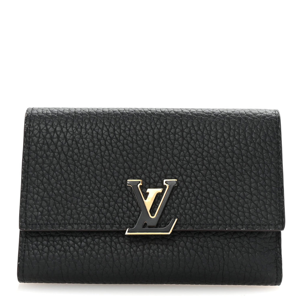 Taurillon Capucines Wallet Black