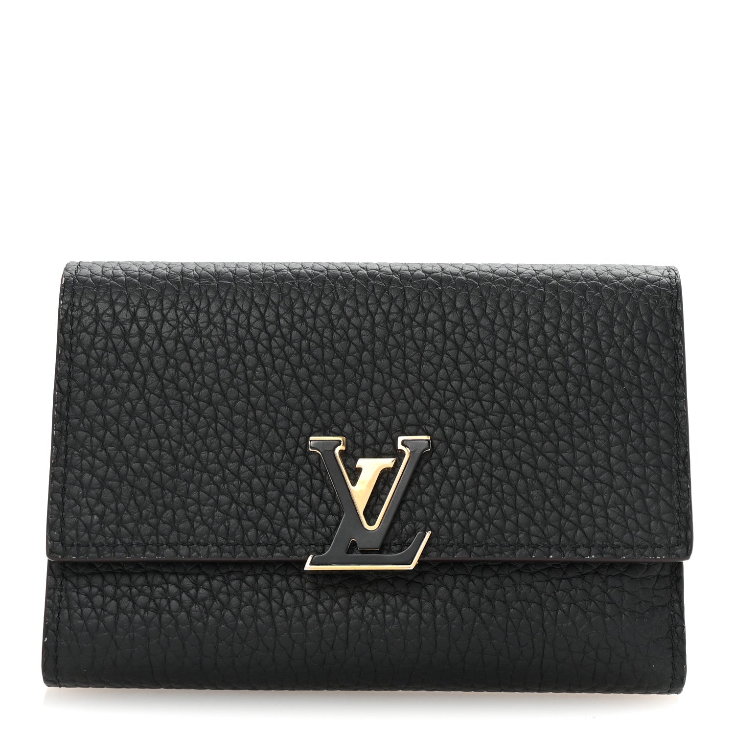 Taurillon Capucines Wallet Black