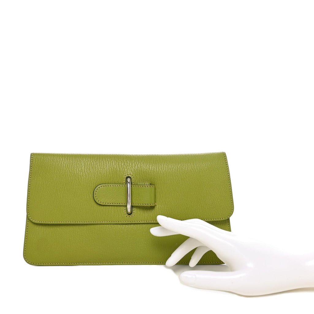 Chevre Chaine D'Ancre Clutch Vert Anis